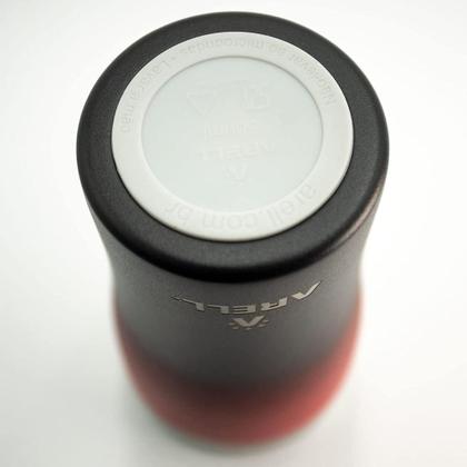 Imagem de Copo Térmico Inox Para Cerveja Café Bebidas Red Black 500 Ml