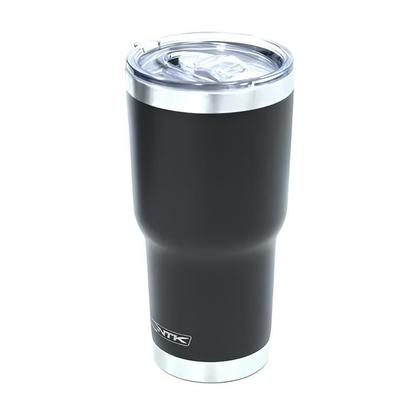 Imagem de Copo Térmico Inox Siluet 850ml 2 Canudo e Escova NTK Preto
