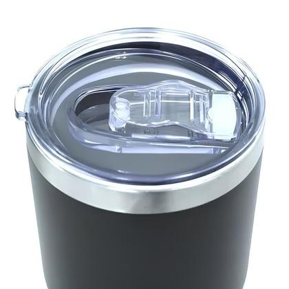 Imagem de Copo Térmico Inox Siluet 850ml 2 Canudo e Escova NTK Preto