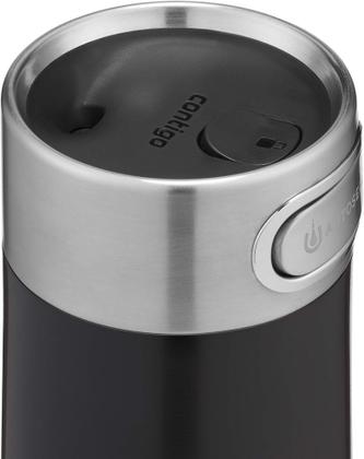 Imagem de Copo Térmico Luxe Autoseal Preto 473ml - Contigo