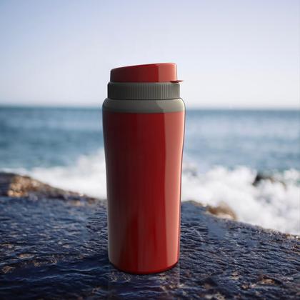 Imagem de Copo Térmico Miami 650ml Tampa Fixa, Água, Chá, Whey Parede Dupla Unitermi