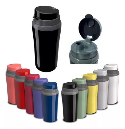 Imagem de Copo Térmico Miami 650ml Tampa Fixa, Água, Chá, Whey Parede Dupla Unitermi