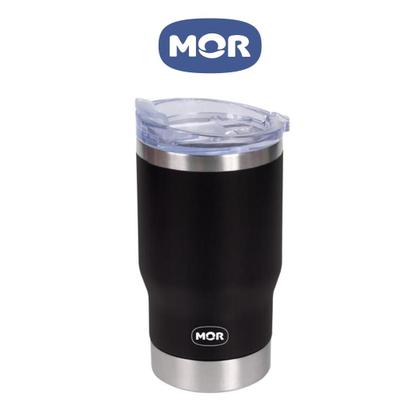 Imagem de Copo térmico mor 420 ml 5 em 1 preto