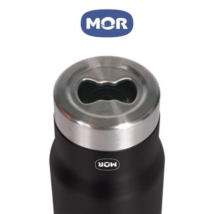 Imagem de Copo térmico mor 420 ml 5 em 1 preto