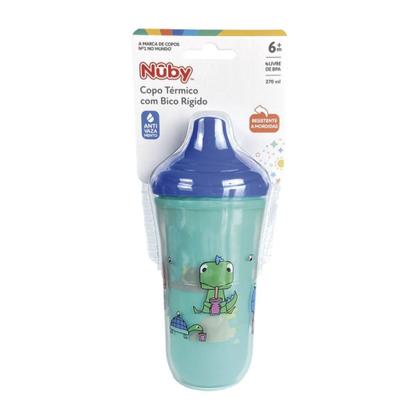 Imagem de Copo Térmico Nuby C/Bico Rígido +6m Verde/Dino10183085