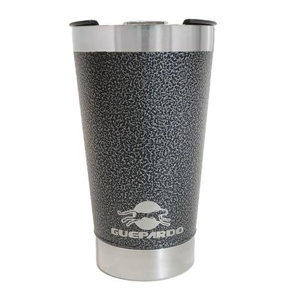 Imagem de Copo Térmico Otelo Aço Inoxidável 473ml Preto Guepardo