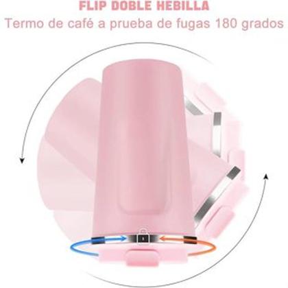 Imagem de Copo Térmico Para Café MS-925 510ml de Infusão a Vácuo de Aço Inoxidável com Tampa Quente e Frio