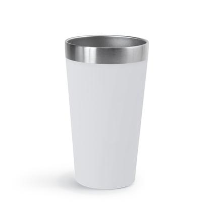 Imagem de Copo Térmico para Cerveja 473 ml Branco Termopro