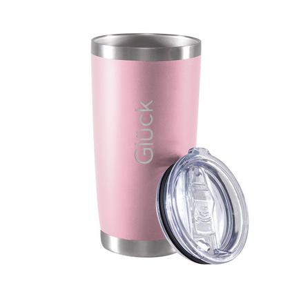 Imagem de Copo Térmico Para Cerveja Com Tampa Lucky 591ml Inox - Gluck