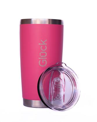 Imagem de Copo Térmico Para Cerveja Com Tampa Lucky 591ml Inox - Gluck