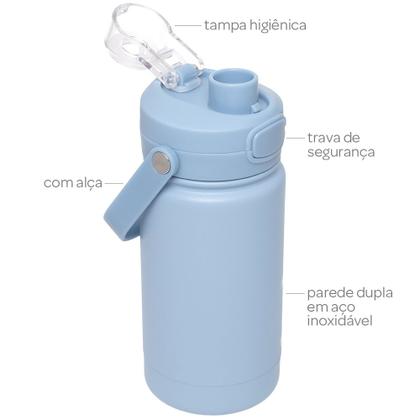 Imagem de Copo termico parede dupla azul