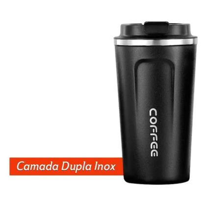 Imagem de Copo Térmico Parede Dupla Em Aço Inox Coffee 510ml Premium 025