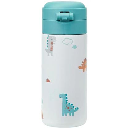 Imagem de Copo Térmico Parede Dupla Magic Dino c/ Canudo 320ml - Buba