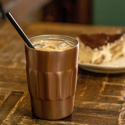 Imagem de Copo Térmico Portátil de Aço Inox para Bebidas 500ML