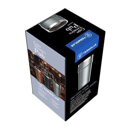 Imagem de Copo Termico Pub 500ml Chumbo 1502ch Termolar 