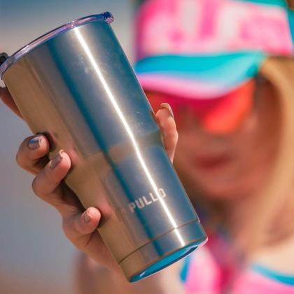 Imagem de Copo Térmico Pullo Gump 600ML Preto Inox