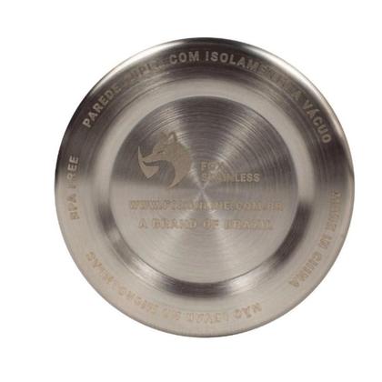 Imagem de Copo termico quente e frio com tampa 473ml vinho - fox stainless