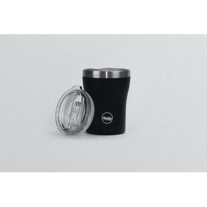 Imagem de Copo Térmico Shapy Cup Powder 420 Ml Preto Mokha