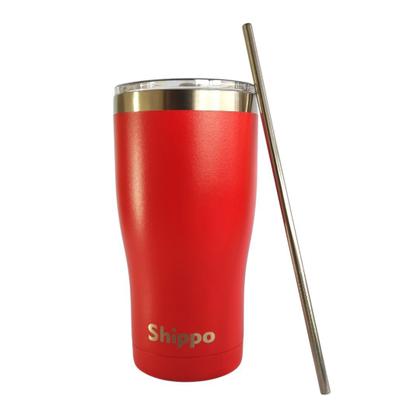 Imagem de Copo Térmico Shippo - 600ML - com Tampa - Vermelho