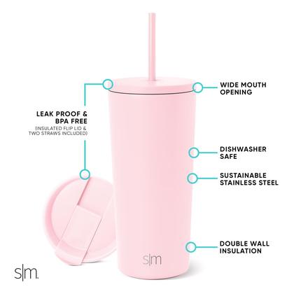 Imagem de Copo Térmico Simple Modern Classic 590ml - Cor Blush