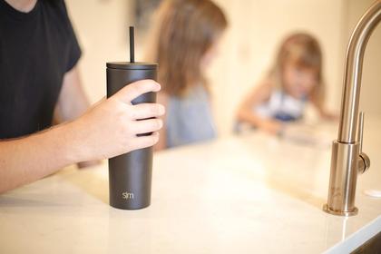 Imagem de Copo Térmico Simple Modern Classic 828ml em Aço Inoxidável