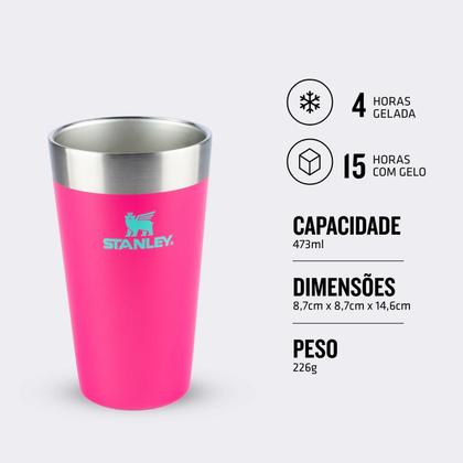Imagem de Copo Térmico Stanley Cerveja Sem Tampa 473 ml