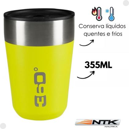 Imagem de Copo Térmico Travel Mug 360 355ML Aço Inoxidável - Nautika