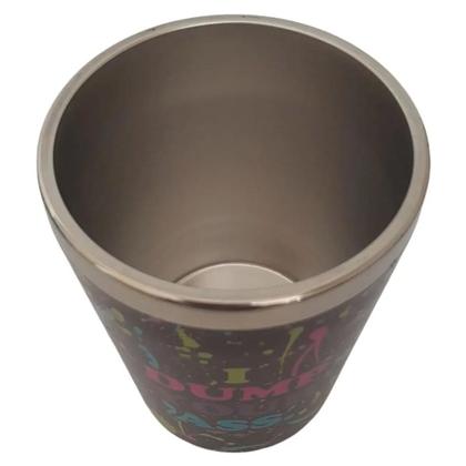 Imagem de Copo Térmico Viagem Mini Stranger Things Dump Your Ass 400ML - Clube Comix