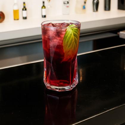 Imagem de Copo Topazio Long Drink Bebidas Bar Elegante Suco Água 12Peças