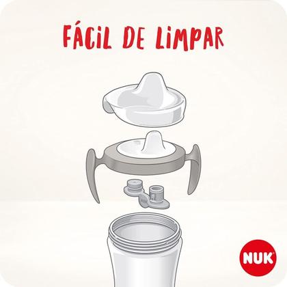 Imagem de Copo Trainer NUK Evolution Bico TPE 230ml Antivazamento