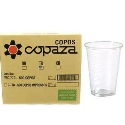 Imagem de Copo Transparente 770ml Abnt TR PS Com 50 Unidades Copaza