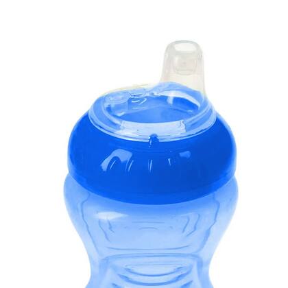 Imagem de Copo Treinamento Bico Silicone 300ml Antivazamento 6m+ Nuby