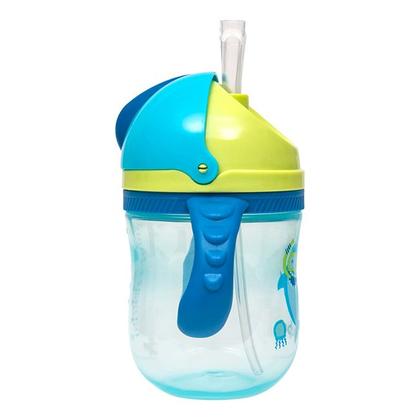 Imagem de Copo Treinamento Com Alça Removível e Canudo Silicone 12m+ 240ml - Buba