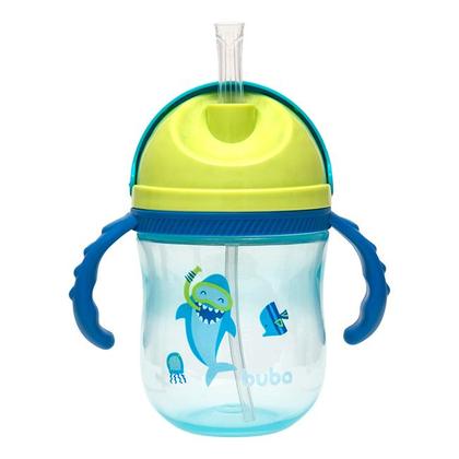 Imagem de Copo Treinamento Com Alça Removível e Canudo Silicone 12m+ 240ml - Buba