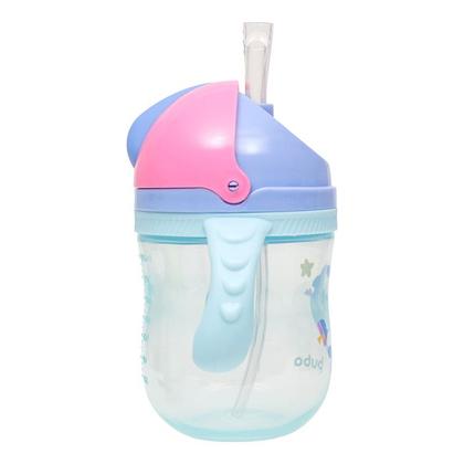 Imagem de Copo Treinamento Com Alça Removível e Canudo Silicone 12m+ 240ml - Buba