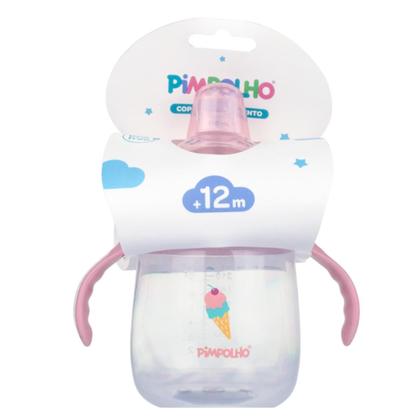 Imagem de Copo Treinamento Infantil c/ Alça 240ml Transição Mamadeira para o Copo Bebê