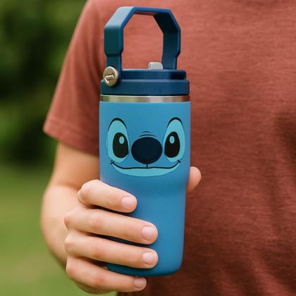 Imagem de Copo Tumbler Hanger Stitch de 650ml Azul Disney Oficial