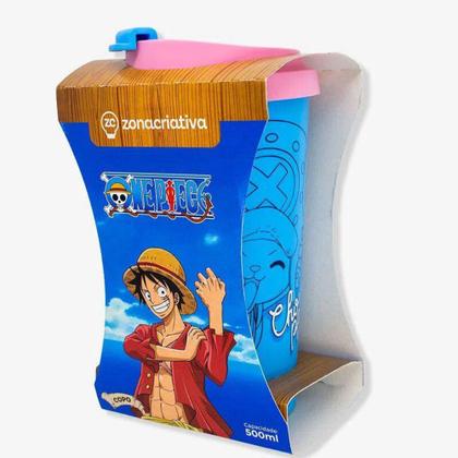 Imagem de Copo Viagem 500ml Bucks Chopper One Piece Zona Criativa - LC