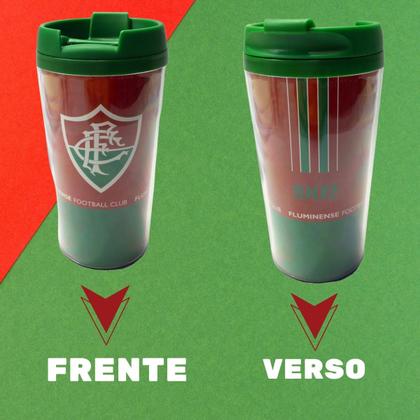 Imagem de Copo Viagem Térmico Plástico Smart 200ml Café Chocolate Quente Time Fluminense Oficial