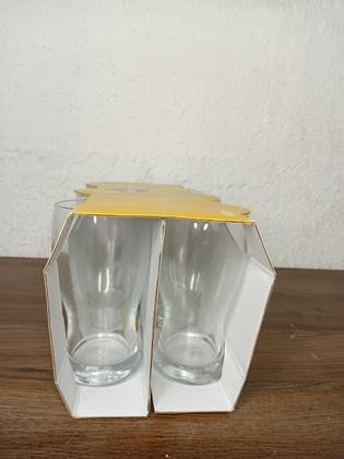 Imagem de Copo Vidro Cerveja Frevo Chopp Nadir 220ml - 3 Cjs 6 Unidades