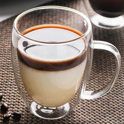 Imagem de Copo Vidro Duplo Café Expresso Capuccino Chá 6 Peças - 150ml