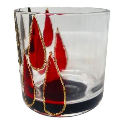 Imagem de Copo Whisky Artesanal Vidro 300ml UmbandaCandomblé-Selecione