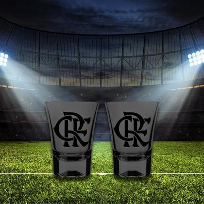 Imagem de Copos de Dose Shot Cachaça Tequila Time Futebol Kit 2