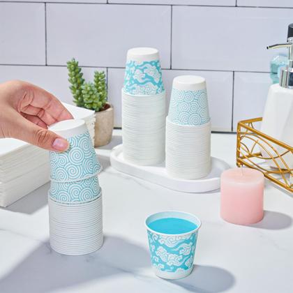 Imagem de Copos de papel JOLLY CHEF 90mL, pacote com 800 copos de banheiro descartáveis