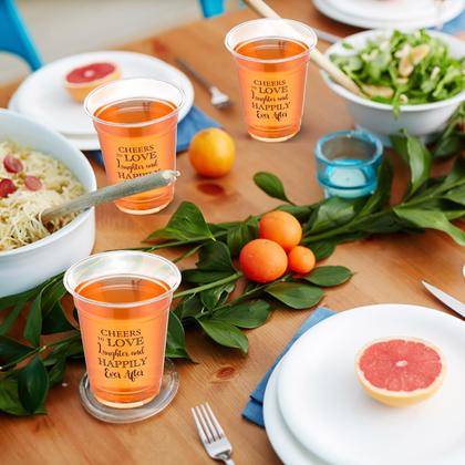 Imagem de Copos de plástico descartáveis Funnymoom, pacote 60, 350 ml