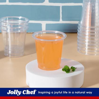 Imagem de Copos de plástico JOLLY CHEF 9 onças (270 mL) Crystal Clear PET x100