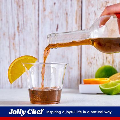 Imagem de Copos de plástico JOLLY CHEF 9 onças (270 mL) Crystal Clear PET x100