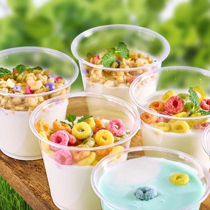 Imagem de Copos de plástico JOLLY CHEF 9 onças (270 mL) Crystal Clear PET x100