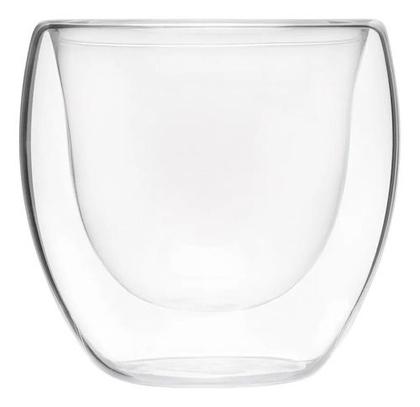 Imagem de Copos De Vidro Borasilicato Duplo 80ml Nespresso 06 Unidades