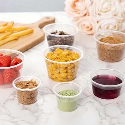 Imagem de Copos descartáveis de plástico HOMIP 120mL (sem tampas) x200